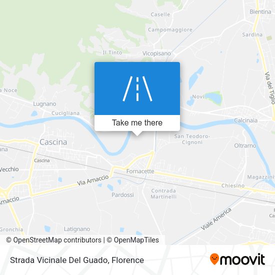 Strada Vicinale Del Guado map