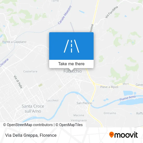 Via Della Greppa map