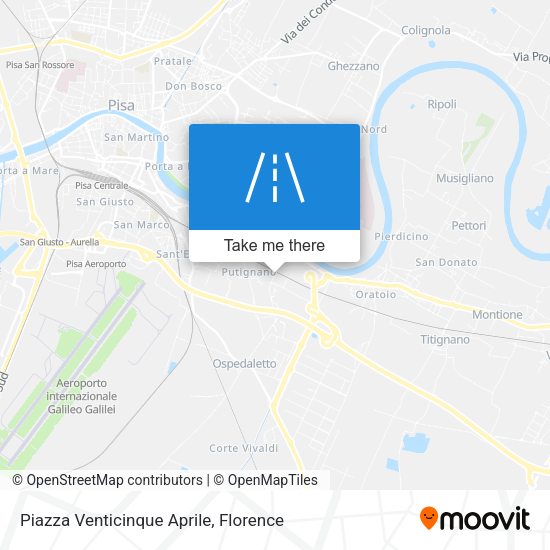 Piazza Venticinque Aprile map