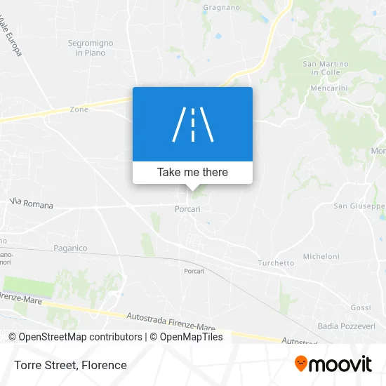 Torre Street map