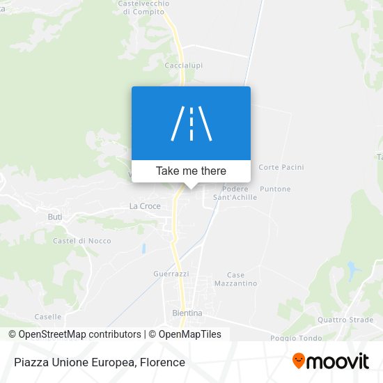 Piazza Unione Europea map