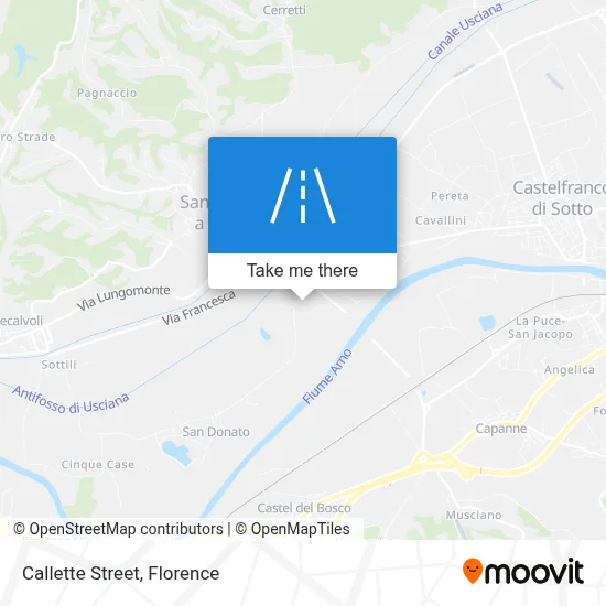 Callette Street map