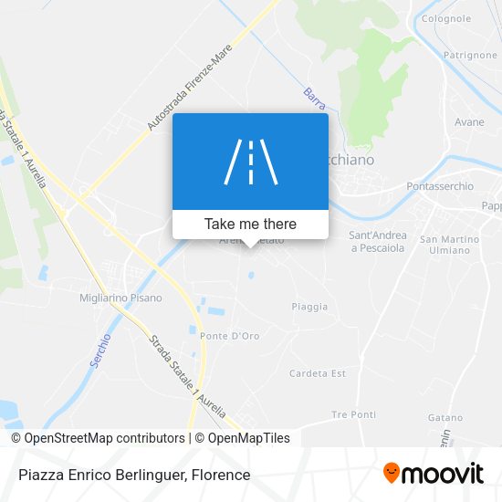Piazza Enrico Berlinguer map