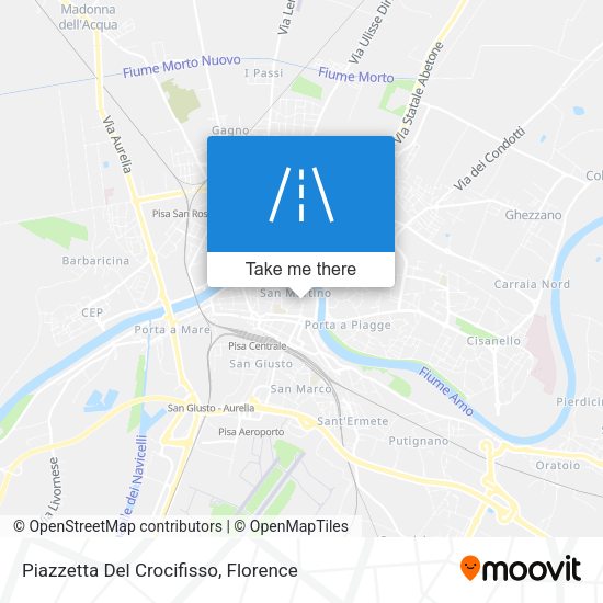 Piazzetta Del Crocifisso map