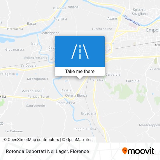 Rotonda Deportati Nei Lager map