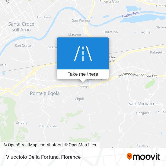 Viucciolo Della Fortuna map