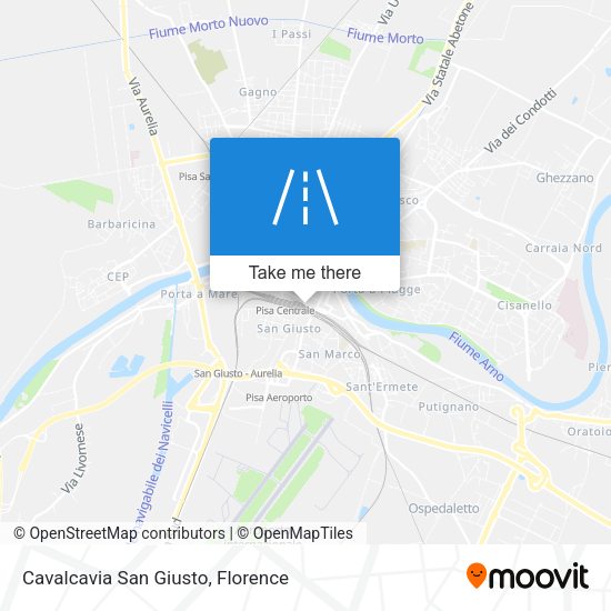 Cavalcavia San Giusto map