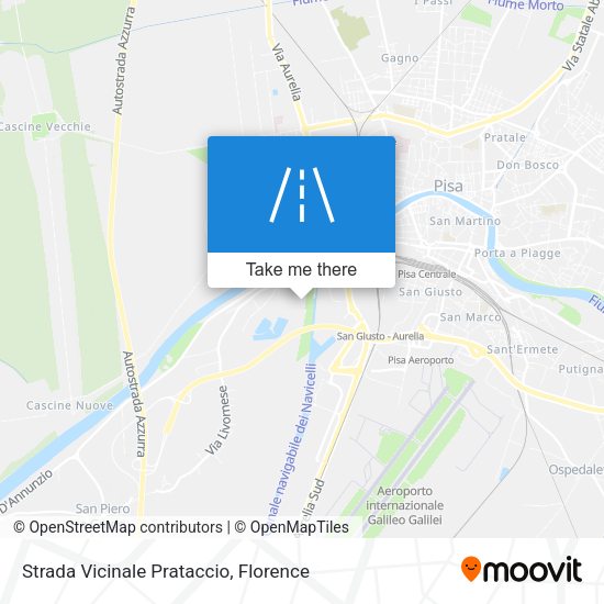 Strada Vicinale Prataccio map
