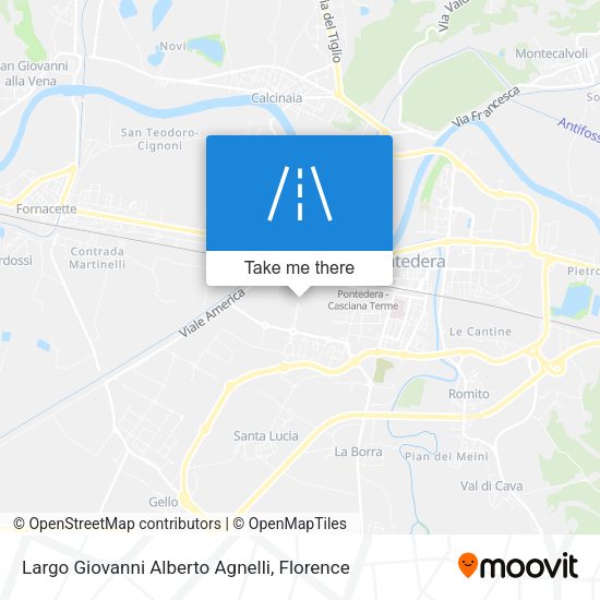 Largo Giovanni Alberto Agnelli map