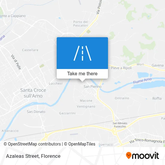 Azaleas Street map