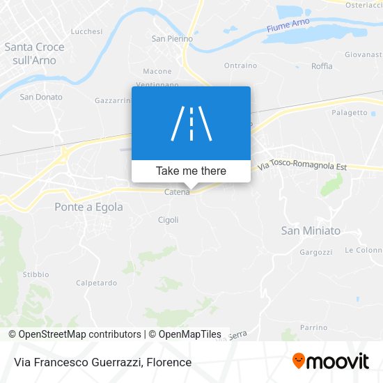 Via Francesco Guerrazzi map