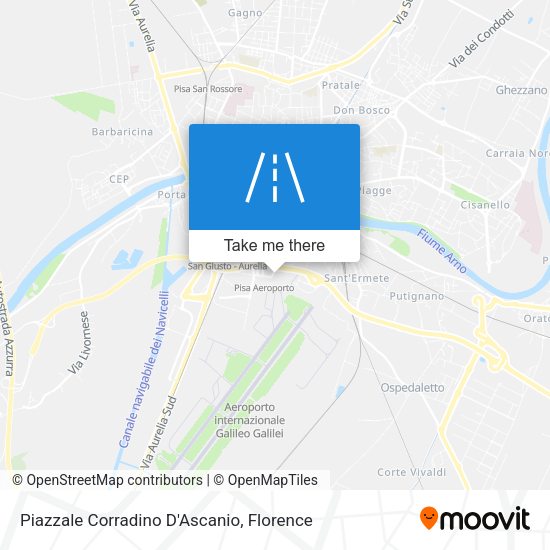 Piazzale Corradino D'Ascanio map