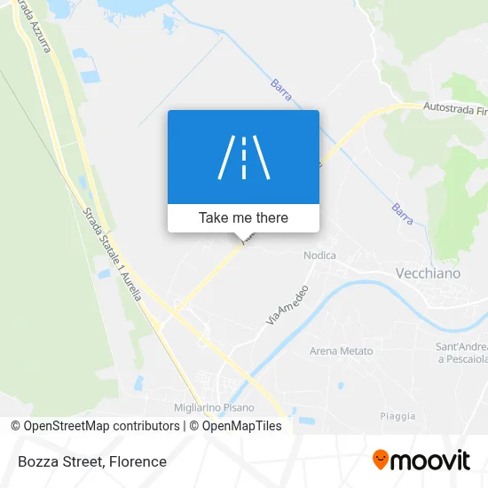 Bozza Street map