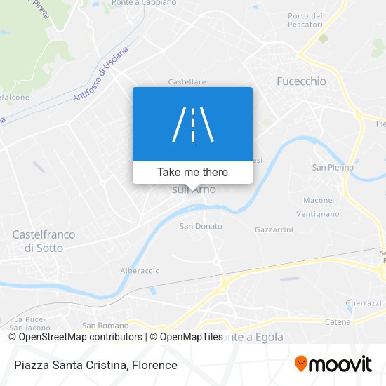 Piazza Santa Cristina map