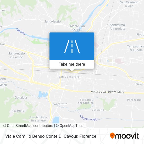 Viale Camillo Benso Conte Di Cavour map