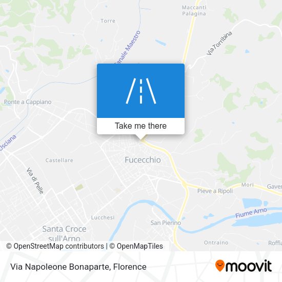 Via Napoleone Bonaparte map