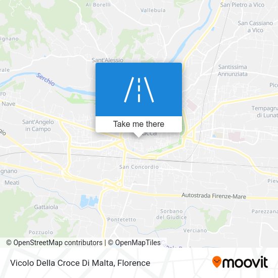 Vicolo Della Croce Di Malta map