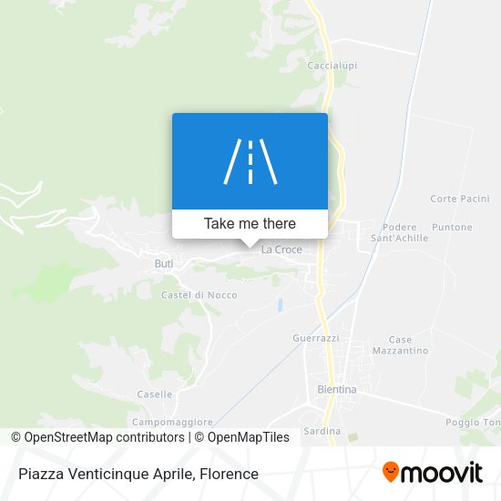 Piazza Venticinque Aprile map