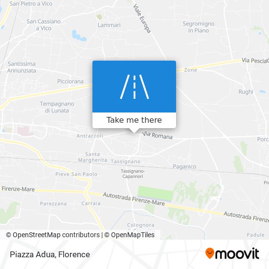 Piazza Adua map