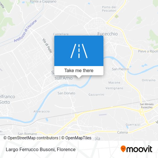 Largo Ferrucco Busoni map