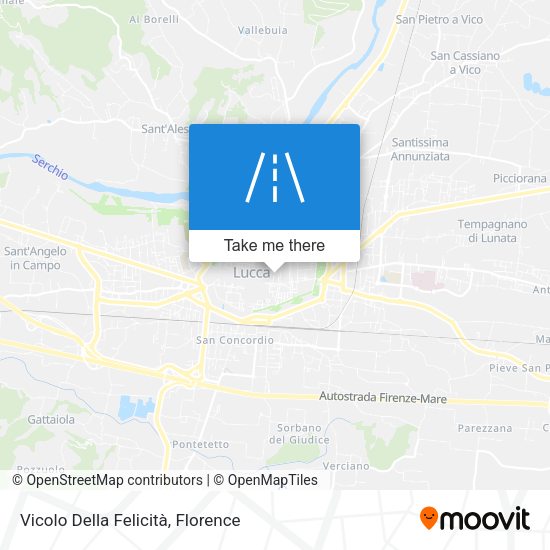 Vicolo Della Felicità map