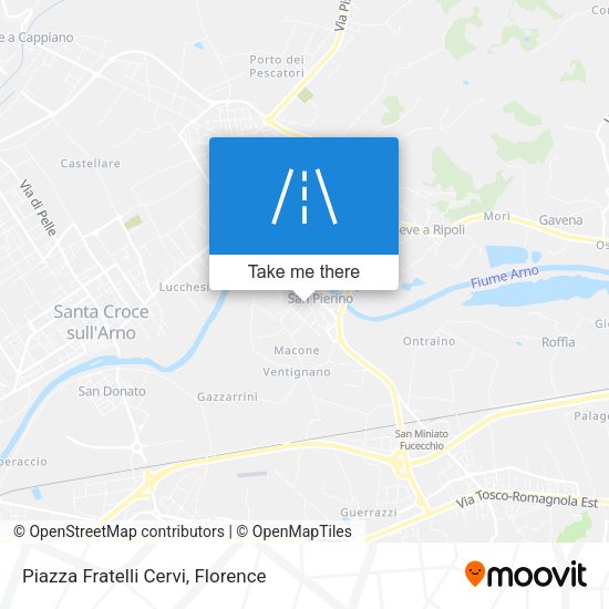 Piazza Fratelli Cervi map