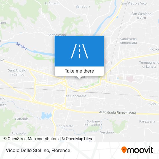 Vicolo Dello Stellino map