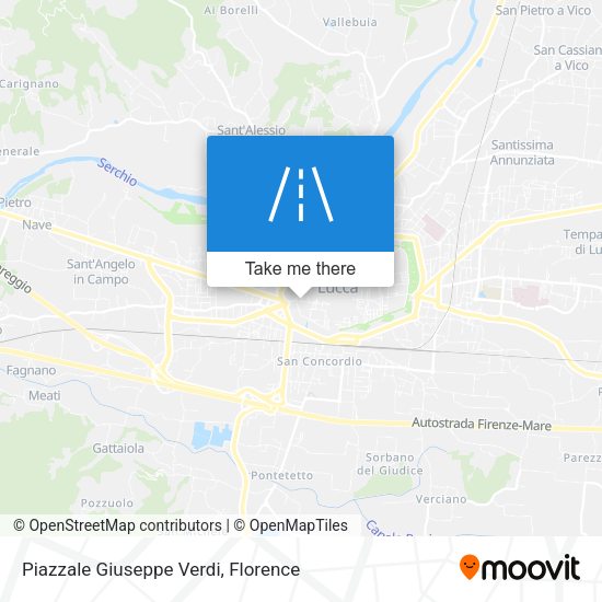 Piazzale Giuseppe Verdi map