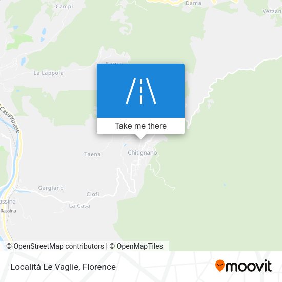 Località Le Vaglie map