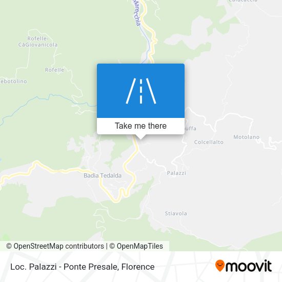 Loc. Palazzi - Ponte Presale map