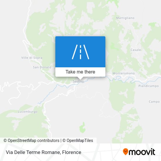 Via Delle Terme Romane map