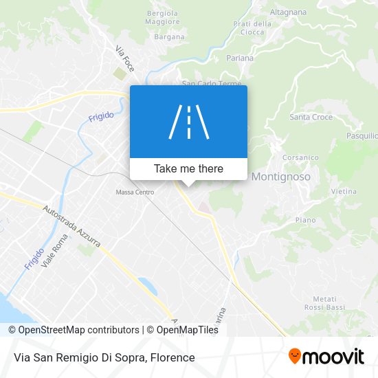 Via San Remigio Di Sopra map