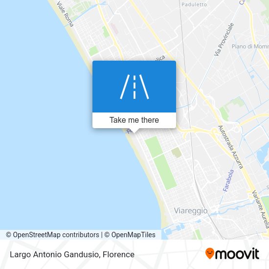 Largo Antonio Gandusio map