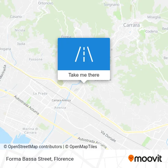 Forma Bassa Street map