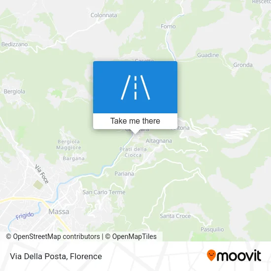 Via Della Posta map