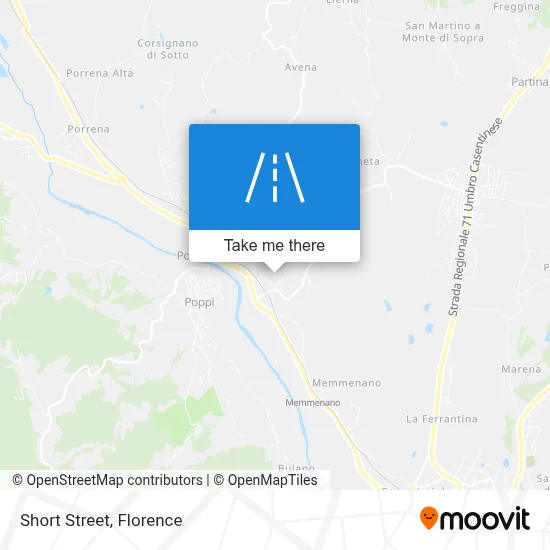 Short Street map