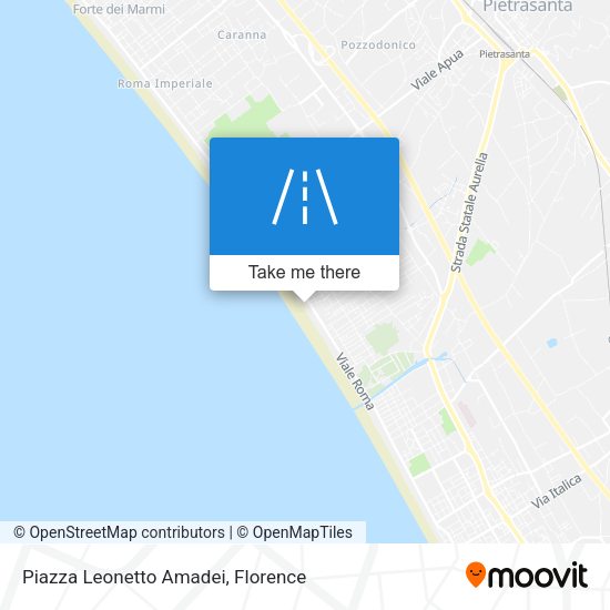 Piazza Leonetto Amadei map