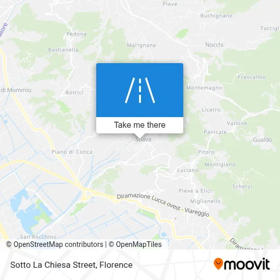 Sotto La Chiesa Street map
