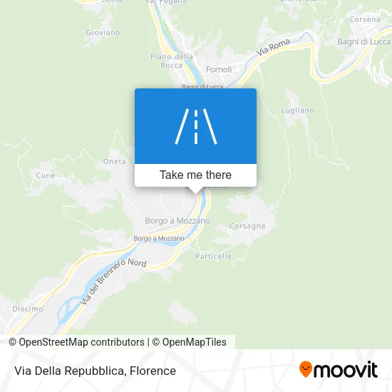 Via Della Repubblica map