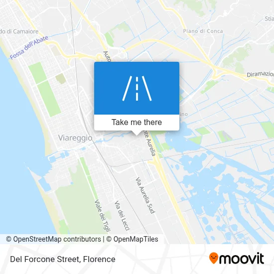Del Forcone Street map
