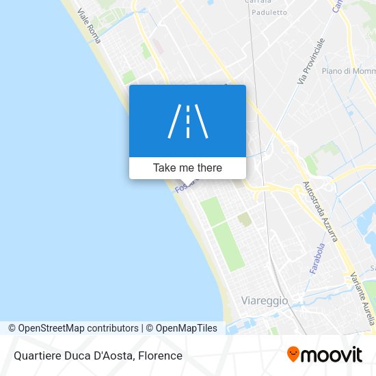 Quartiere Duca D'Aosta map