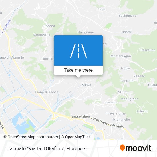 Tracciato "Via Dell'Oleificio" map
