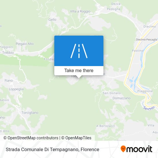 Strada Comunale Di Tempagnano map