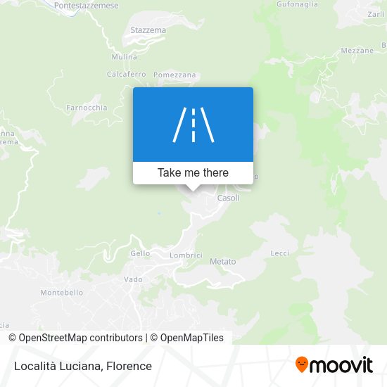 Località Luciana map