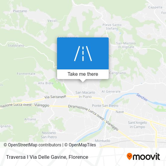 Traversa I Via Delle Gavine map