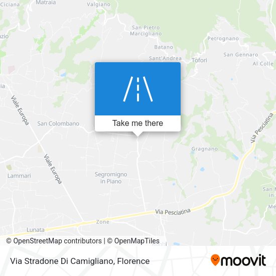 Via Stradone Di Camigliano map