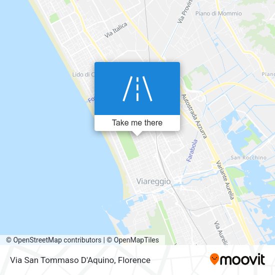 Via San Tommaso D'Aquino map