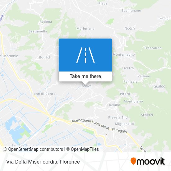 Via Della Misericordia map