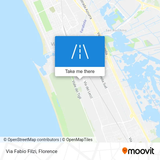Via Fabio Filzi map
