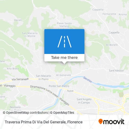 Traversa Prima Di Via Del Generale map